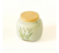 TEA SOUL | Récipient Sauve Aroma en Porcelaine Décorée 250g - Narcisse