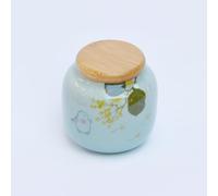TEA SOUL | Récipient Sauver Aroma en Porcelaine Décorée 250g - Lapin
