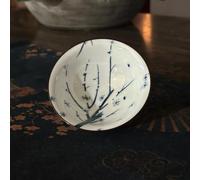 TEA SOUL | Tasse en porcelaine blanche avec branches 50 ml