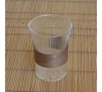 TEA SOUL • Tasse en verre et bois 350 ml