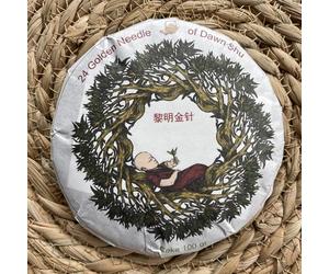 Tea Soul | Thé Puer Shu (cuit) Golden Needle Dawn Cake 2020 10 g