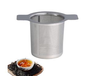 Tea Strainer - Multi Functional Loose Leaf Tea Steeper, Odorless Fine Mesh Filter for Teas, herbss, Marinades, Flower Teas, Soup Stock, Hot Pot Ingredients Kitchen Brewing Tool