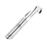 Tea Strainer Passoire en acier inoxydable, infuseur, tuyau, design tactile, support, cuillère à thé, filtre