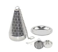 Tea Strainer - Reusable Fine Mesh Filter Cone Tea Infuser Durable Brewing Accessory For Loose Leaf Steeping And Pour Over Use | Coffe Teas Brewer | Portable Beverage Filter For Mug Cup Travel Home Off