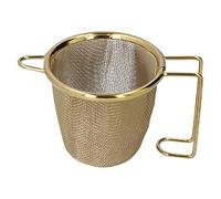Tea Strainers For Loose Tea Tea Strainer Tea Infuser Tea Filter Loose Leaf Tea Steeper Teapot Accessories Tea Making Utensils (Gold)
