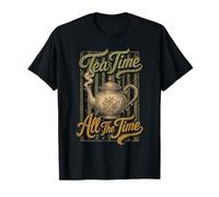 Tea Time All The Time Amoureux de théière T-Shirt