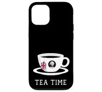 Tea Time Queen Elizabeth II UK Memoriam 1926-2022 Tasse à thé Coque pour iPhone 12/12 Pro