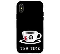 Tea Time Queen Elizabeth II UK Memoriam 1926-2022 Tasse à thé Coque pour iPhone X/XS