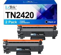 TEA-TN2420 TN 2410 Compatible Cartouche de Toner pour Brother TN 2420 TN2410 pour Brother DCP-L2510D MFC-L2710DW MFC-L2750DW DCP-L2530DW MFC-L2710DN HL-L2350DW MFC-L2730DW HL-L2310D (2 Noir)