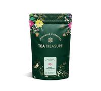 Tea Treasure Tisane à la menthe verte 100 g | Thé à la menthe verte pour le SOPK, le PCOD, les cheveux indésirables | Thé à la menthe verte | Renforce l'immunité | Réduit le stress | Riche en
