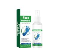 Tea Tree Anti-Fungal Spray Cure Athlete's Foot Foot Nail Care | Natural tea tree & aloe formula disinfects feet, eliminates odor, moisturizes skin to treat tinea pedis for all users