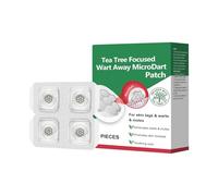 Tea Tree Focused Wart Away Microdart Patch,Traitement Verrues Plantaire,Anti Verrue Plantaire,Skin Tag Remover Patchs Idéal Pour Les Hommes Et Les Femmes