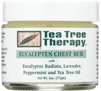 Tea Tree Therapy Huile de poitrine australienne d'eucalyptus, lavande, menthe poivrée et arbre à thé, 5 ml