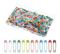 Teaaha Lot de 250 petites épingles à nourrice - 19 mm - En métal - Pour vêtements, travaux manuels, couture, marteau, etc. (couleurs au choix)