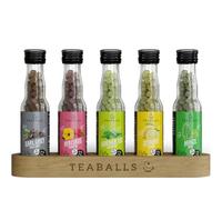 TEABALLS Lot de 5 Big Classic - Earl Grey, hibiscus, thé vert, citron