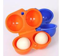 Teabelle Portable œufs Boîte de Rangement Conteneur Randonnée Camping de Transport pour 2 œufs Coque