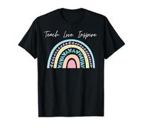 Teach Love Inspire. Cadeau inspirant pour Les Enseignants T-Shirt