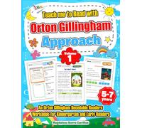 Teach me to Read with Orton Gillingham Approach. An Orton Gillingham Decodable Readers Workbook for Kindergarten and Early Readers. Volume 1.