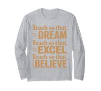 Teach So That They Can Dream Excel Believe Citation Prof Manche Longue