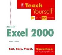 Teach Yourself Microsoft Excel 2000 by Dennis P. Taylor Dennis P. Taylor (Auteur)