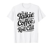 Teacher Appreciation Funny School Caféine Rouleau de café T-Shirt