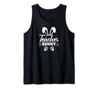 Teacher Bunny Chemise de Pâques Mignon Professeur d'école Débardeur