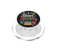 Teacher chrétien coloré bénédiction Foi Salle de Classe PopSockets PopGrip pour MagSafe