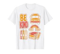 Teacher Colorful Doodle Back to School for Teacher T-Shirt Graphique avec Valeur