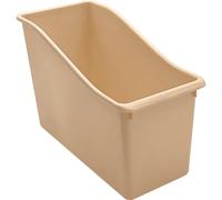 Teacher Created Resources Corbeille à livres en plastique Marron clair