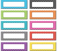 Teacher Created Resources Étiquettes aimantées Chevron 0,3 x 11,4 x 3,8 cm