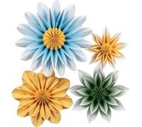 Teacher Created Resources Floral Sunshine Lot de 4 Fleurs en Papier