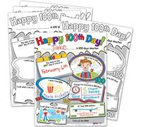 Teacher Created Resources Lot de posters Happy 100th Day (5640)