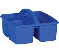 Teacher Created Resources Panier de rangement en plastique bleu
