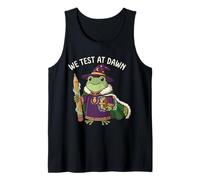 Teacher Frog We Test At Dawn Test Day Examen Final des Enseignants Débardeur