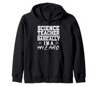 Teacher Funny - Professeur de Sciences en Gros, Je suis Un Magicien Sweat à Capuche