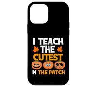 Teacher Halloween I Teach The Cutest Pumpkins in The Patch Coque pour iPhone 12 Mini