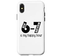 Teacher Haunted by 6 7 What is 67 Sayings 6-7 Reading Happy Coque pour iPhone X/XS