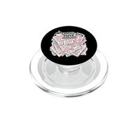 Teacher Introvert Graded Paper Over People PopSockets PopGrip pour MagSafe