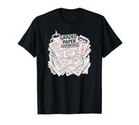 Teacher Introvert Graded Paper Over People T-Shirt