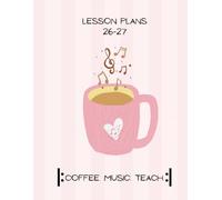 Teacher Lesson Plan Book - 2026-2027 School Year - Ten 10 Classes a day - Like The Rain - Coffee. Music. Teach. Repeat.: 10 classes per day, five classes per w esigned for Specialist Teachers!