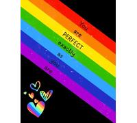 Teacher Lesson Plan Book - 2026-2027 School Year - Ten 10 Classes a day - Like The Rain - Rainbow, Pride, You are PERFECT exactly as you are: Ten ... per w esigned for Specialist Teachers!