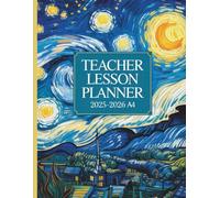 Teacher Lesson Planner 2025-2026 a4: Weekly and Monthly Agenda | Academic Year September - July