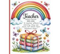 Teacher Lesson Planner 2025-2026: Dated Academic Diary from September to July