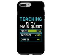 Teacher Level Up My Subject is an Adventure Gamer Coque pour iPhone 7 Plus/8 Plus