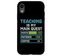 Teacher Level Up My Subject is an Adventure Gamer Coque pour iPhone XR