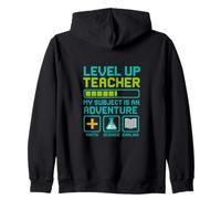 Teacher Level Up My Subject is an Adventure Gamer Education Sweat à Capuche