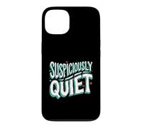 Teacher Librarian Suspiciously Quiet Bookworm Coque pour iPhone 13