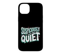 Teacher Librarian Suspiciously Quiet Bookworm Coque pour iPhone 14 Plus