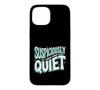 Teacher Librarian Suspiciously Quiet Bookworm Coque pour iPhone 15