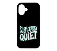 Teacher Librarian Suspiciously Quiet Bookworm Coque pour iPhone 16